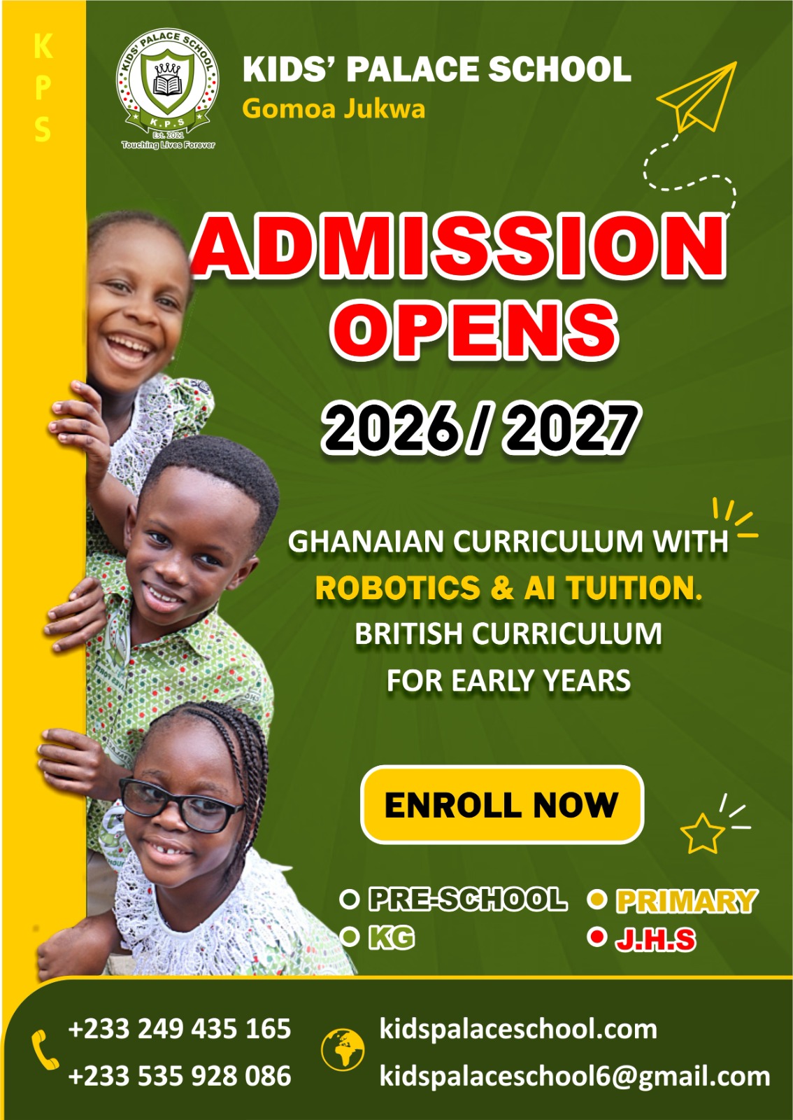 Admission Flyer